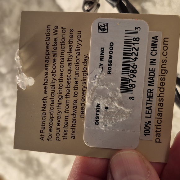 Patricia Nash Leather Pom Pom Balls Keychain -NWT - Picture 6 of 6